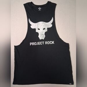Under Armour Project Rock Black Tee
